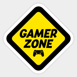 Gamer Zone Sticker